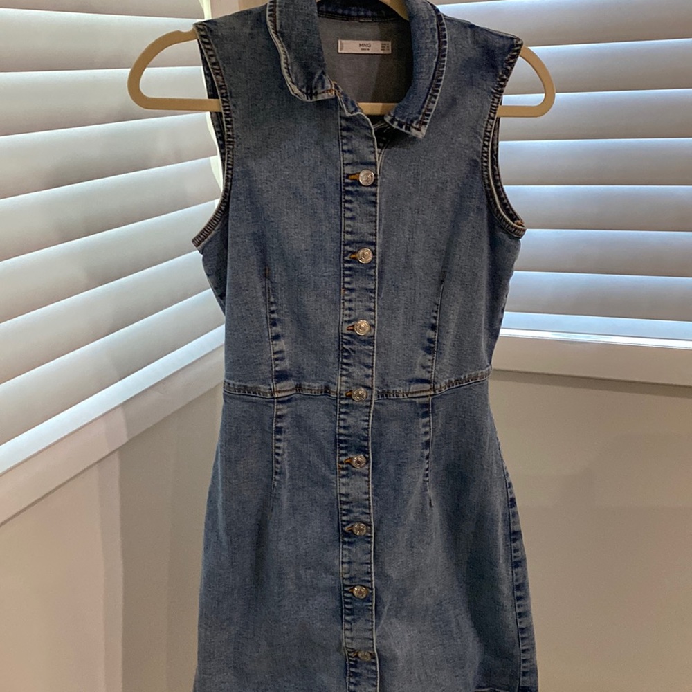 Mango denim dress